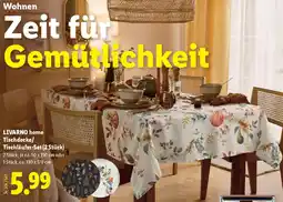 Lidl Livarno home Tischdecke/ Tischläufer Set Angebot
