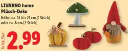 Lidl Livarno home Plüsch-Deko Angebot