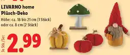 Lidl LIVARNO home Plüsch-Deko Angebot
