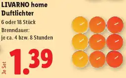 Lidl LIVARNO home Duftlichter Angebot