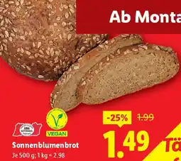 Lidl Sonnenblumenbrot Angebot