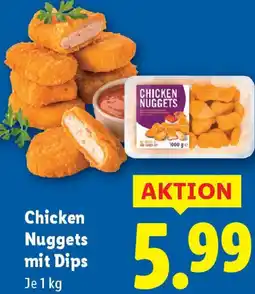 Lidl Chicken Nuggets mit Dips Angebot