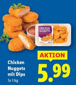 Lidl Chicken Nuggets mit Dips Angebot