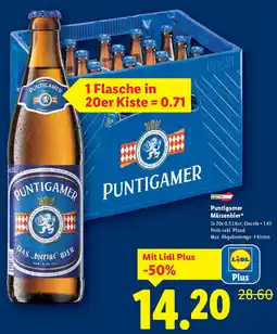 Lidl Puntigamer Märzenbier Angebot