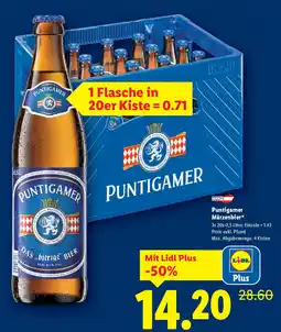 Lidl Puntigamer Märzenbier Angebot