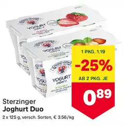 MPreis Sterzinger Joghurt Duo Angebot