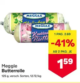 MPreis Meggle Butterrolle Angebot