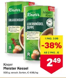 MPreis Knorr Meister Kessel Angebot