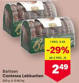 MPreis Bahlsen Contessa Lebkuchen Angebot