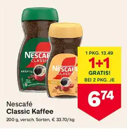 MPreis Nescafé Classic Kaffee Angebot