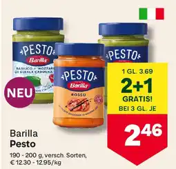 MPreis Barilla Pesto Angebot