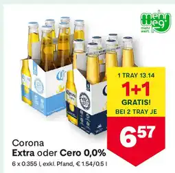 MPreis Corona Extra oder Cero 0,0% Angebot