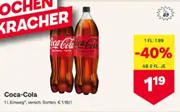 MPreis Coca-Cola Angebot