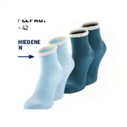 Hofer Damen-Flauschsocken, Doppelpkg. HOFER Angebot