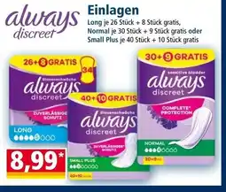 Norma always Einlagen Angebot