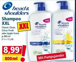 Norma head& shoulders Shampoo XXL Angebot