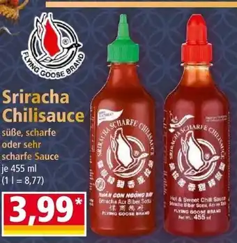 Norma Sriracha Chilisauce Angebot