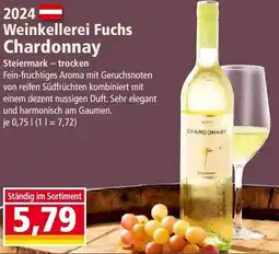 Norma Weinkellerei Fuchs Chardonnay Angebot