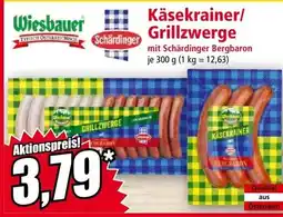 Norma Wiesbauer Käsekrainer Grillzwerge Angebot