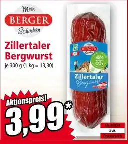 Norma Zillertaler Bergwurst Angebot