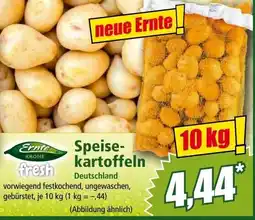 Norma Ernte KRONE fresh Speise kartoffeln Deutschland Angebot
