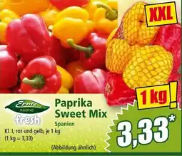 Norma Ernte KRONE fresh Paprika Sweet Mix Spanien Angebot