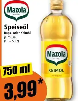 Norma Mazola Speiseöl Angebot