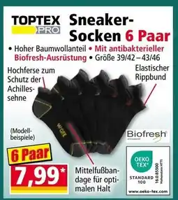 Norma Sneaker Socken 6 Paar Angebot