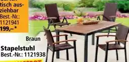 Norma Gartenmöbelserie GENUA Stapelstuhl Angebot