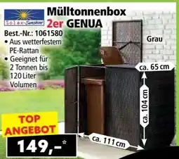 Norma Mülltonnenbo 2er GENUA Angebot