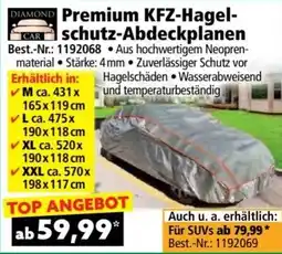 Norma Premium KFZ Hagel Schutz Abdeckplanen Angebot