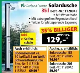 Norma Garten & Freizeit Solardusche Angebot