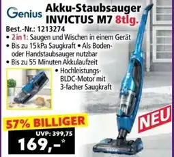 Norma Genius Akku Staubsauger INVICTUS M7 Angebot