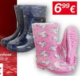 KiK Kinder Regenstiefel Angebot