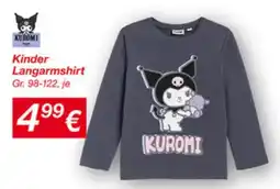 KiK Kinder Langarmshirt Angebot