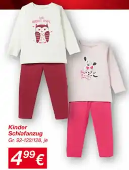 KiK Kinder Schlafanzug Angebot