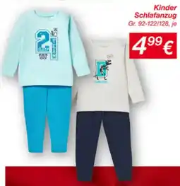 KiK Kinder Schlafanzug Angebot