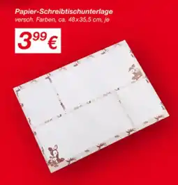 KiK Papier-Schreibtischunterlage Angebot