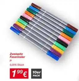 KiK Zweispitz Fasermaler Angebot