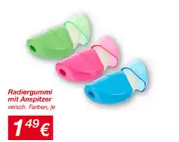 KiK Radiergummi Anspitzer Angebot