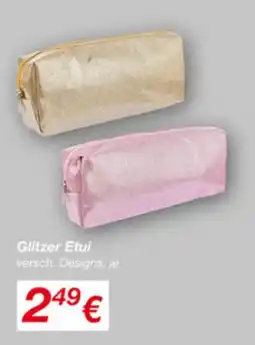 KiK Glitzer Etui Angebot