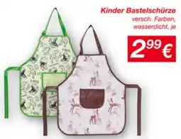 KiK Kinder Bastelschürze Angebot