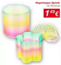 KiK Regenbogen-Spirale Angebot