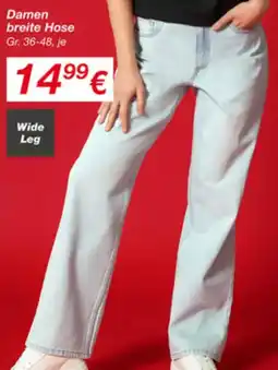 KiK Damen breite Hose Angebot