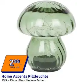 Action Home Accents Pilzleuchte Angebot