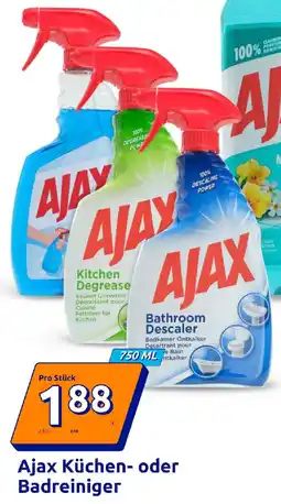 Action Ajax Küchen- oder Badreiniger Angebot