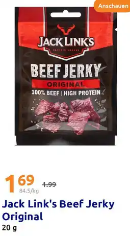 Action Jack Link's Beef Jerky Original Angebot