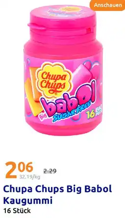 Action Chupa Chups Big Babol Kaugummi Angebot