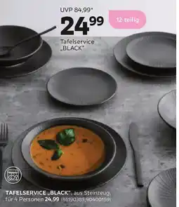 Mömax Tafelservice BLACK Angebot