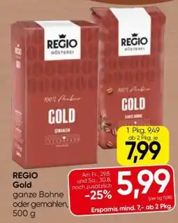 Spar REGIO Gold Angebot